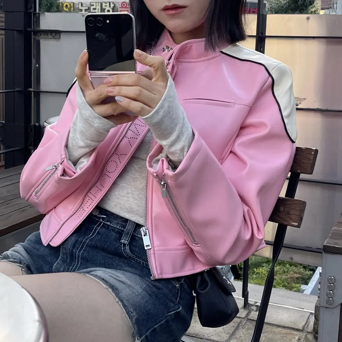 新品未使用☆ライトピンクツイード長袖レオタード♡Pサイズ 新品未使用☆ライトピンクツイード長袖レオタード♡Pサイズ